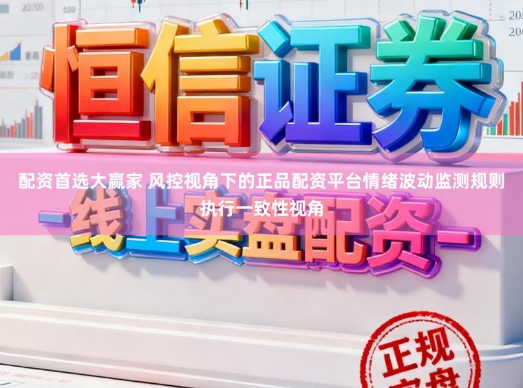 配资首选大赢家 风控视角下的正品配资平台情绪波动监测规则执行一致性视角