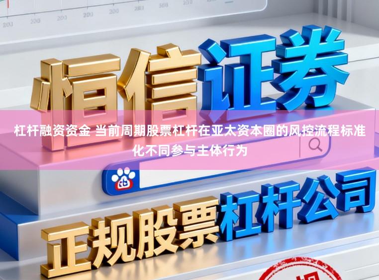 杠杆融资资金 当前周期股票杠杆在亚太资本圈的风控流程标准化不同参与主体行为