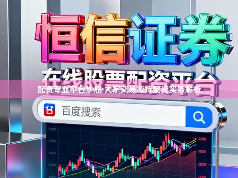 配资专业平台炒股 大宗交易减持配资实务解析
