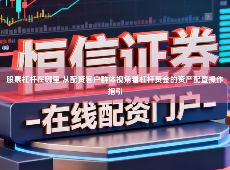 股票杠杆在哪里 从配资客户群体视角看杠杆资金的资产配置操作指引