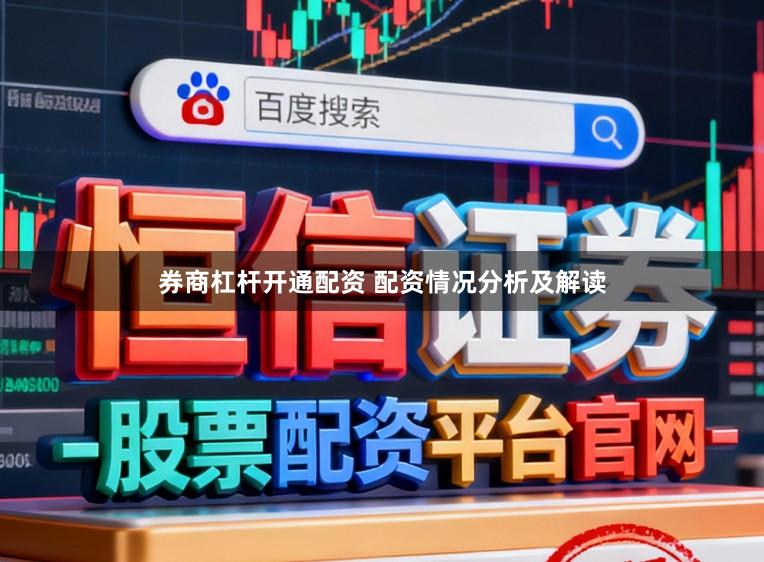券商杠杆开通配资 配资情况分析及解读